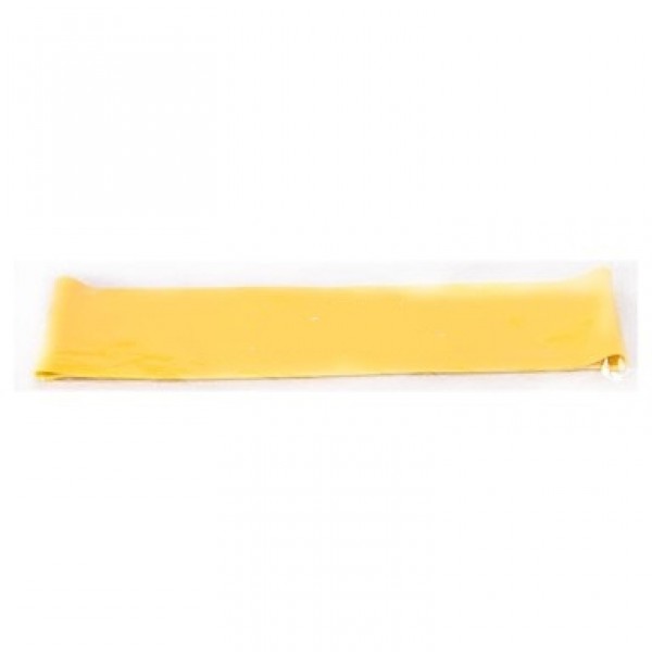 Yellow Annular Elastic Thin Ring Yoga Pull Ring