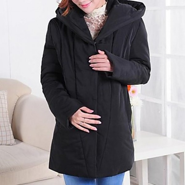 Maternity Blazer/Jackets/Trench Coat/Coat , Casual/Party/Plus Sizes Long Sleeve Others